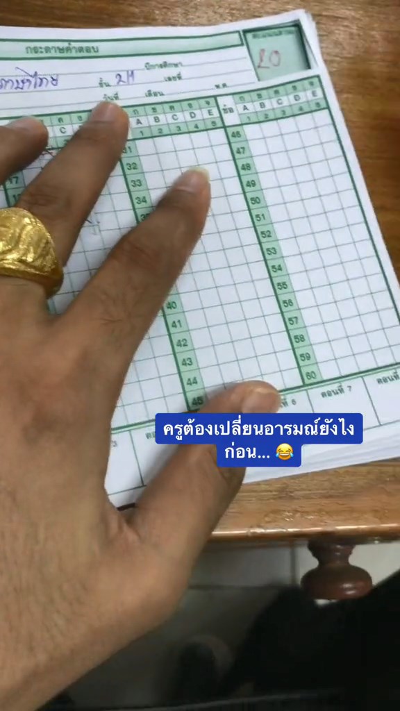 ตอบผิดทุกข้อ